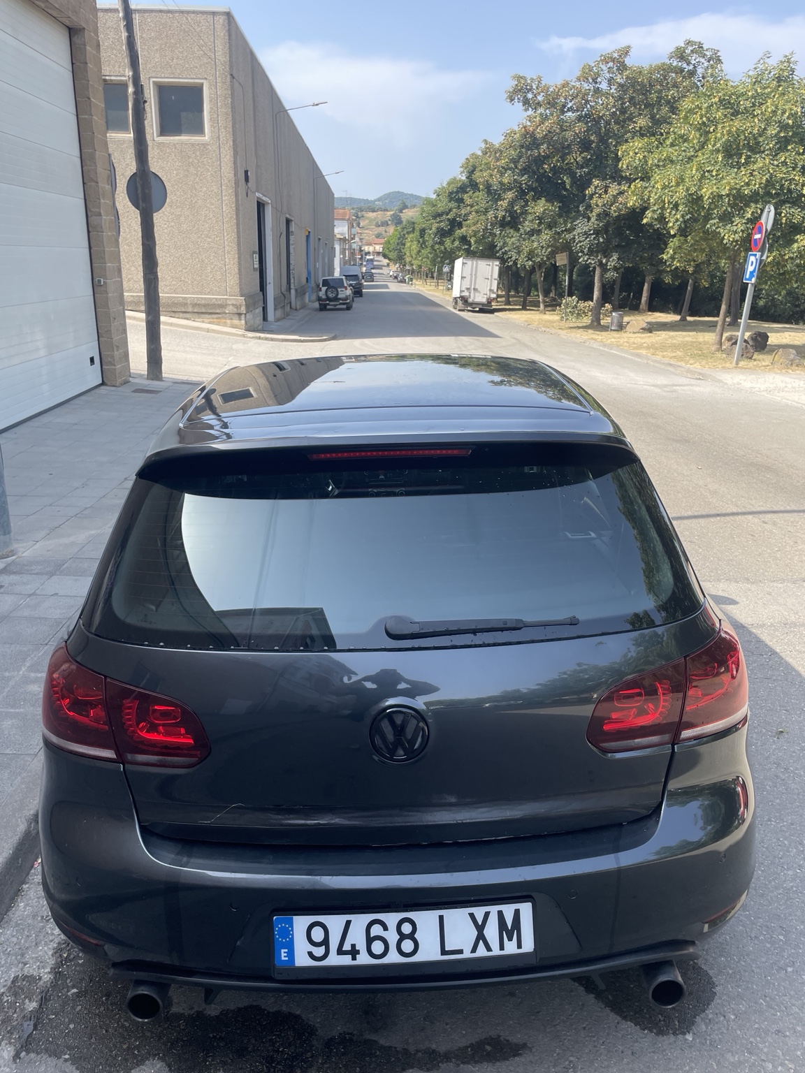 Parte trasera del Volkswagen Golf 6 GTI
